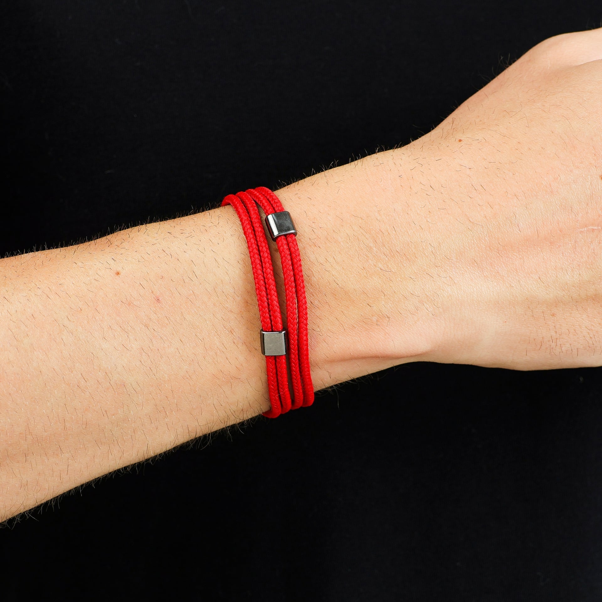 Pulseira Corda Náutica Vermelha