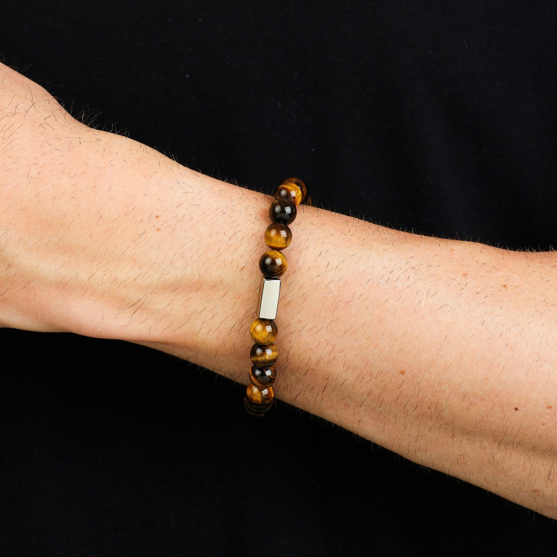 Pulseira Pedras Olho de Tigre