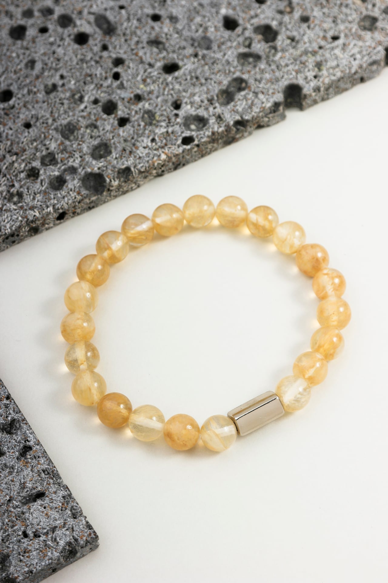 Pulseira Pedras Citrino